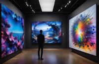 【画像素材】テクノロジーを取り入れ、芸術体験に変革をもたらすアーティスト